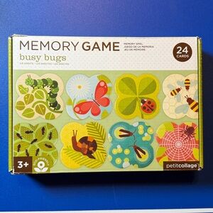 Busy Bugs Memory Game - Green and Multicolor